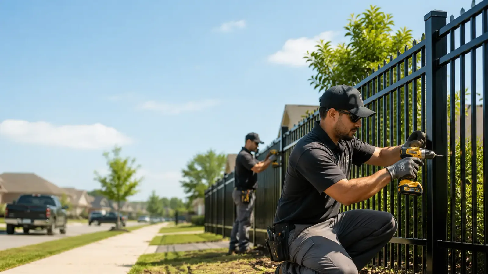 Metal Fence Installation in Schnellville, IN